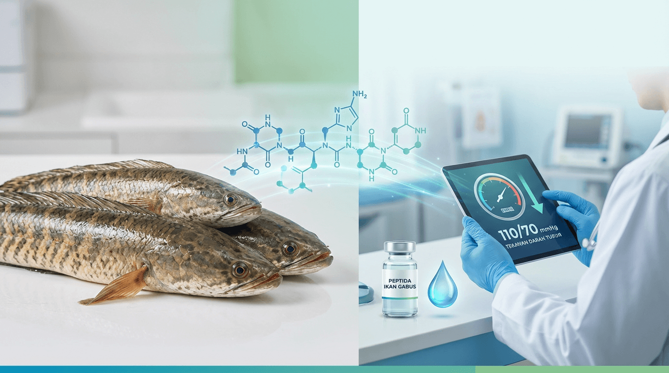 Gambar 2 - peptida ikan gabus untuk hipertensi