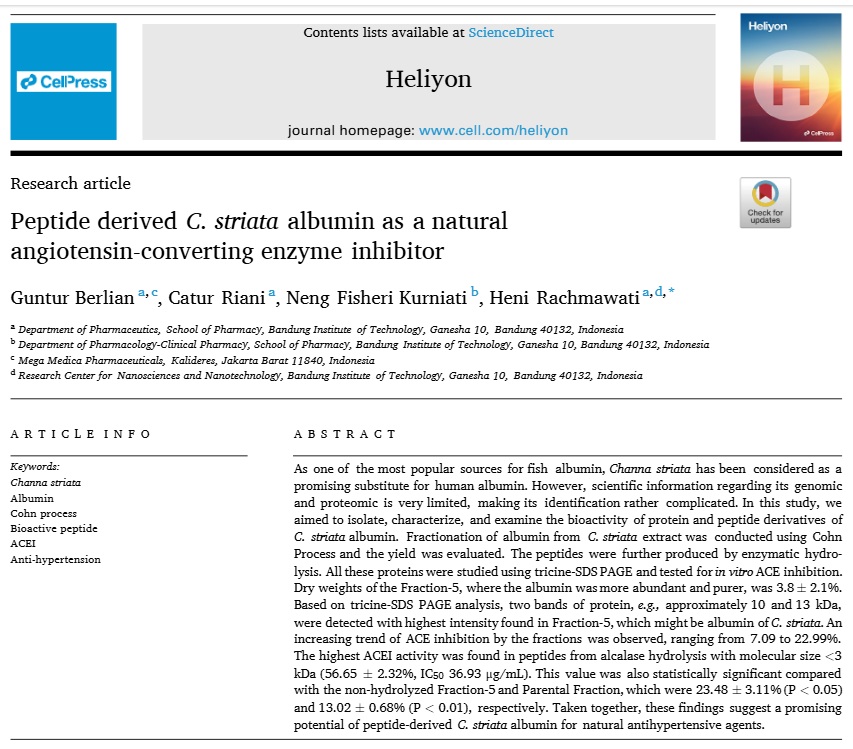 Jurnal - peptida ikan gabus untuk hipertensi