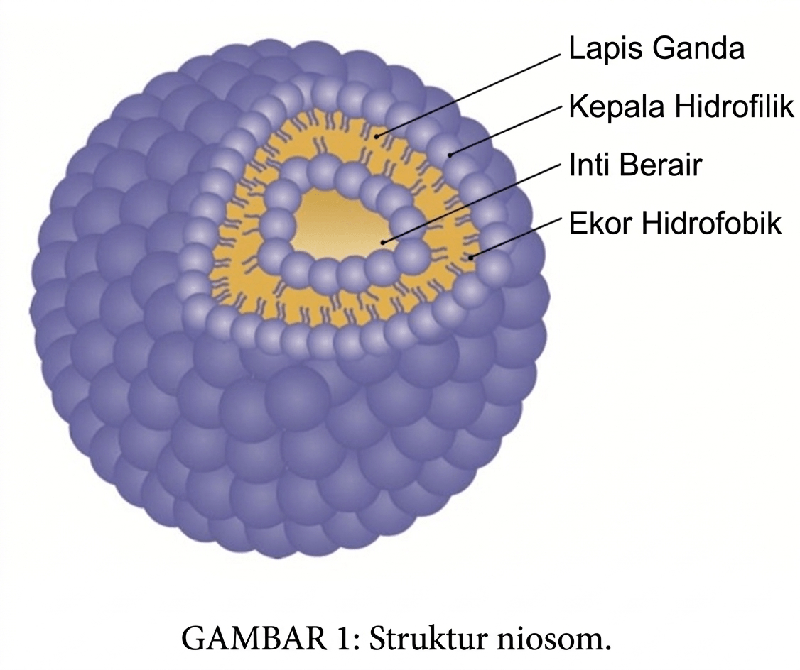 Gambar - Niosom Penghantar Obat Modern