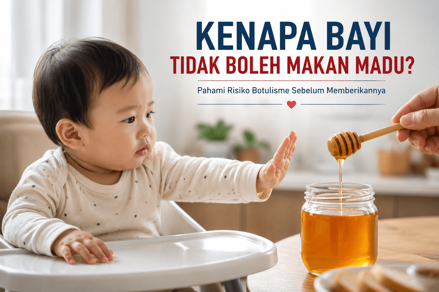 Gambar 1 - bolehkah bayi minum madu