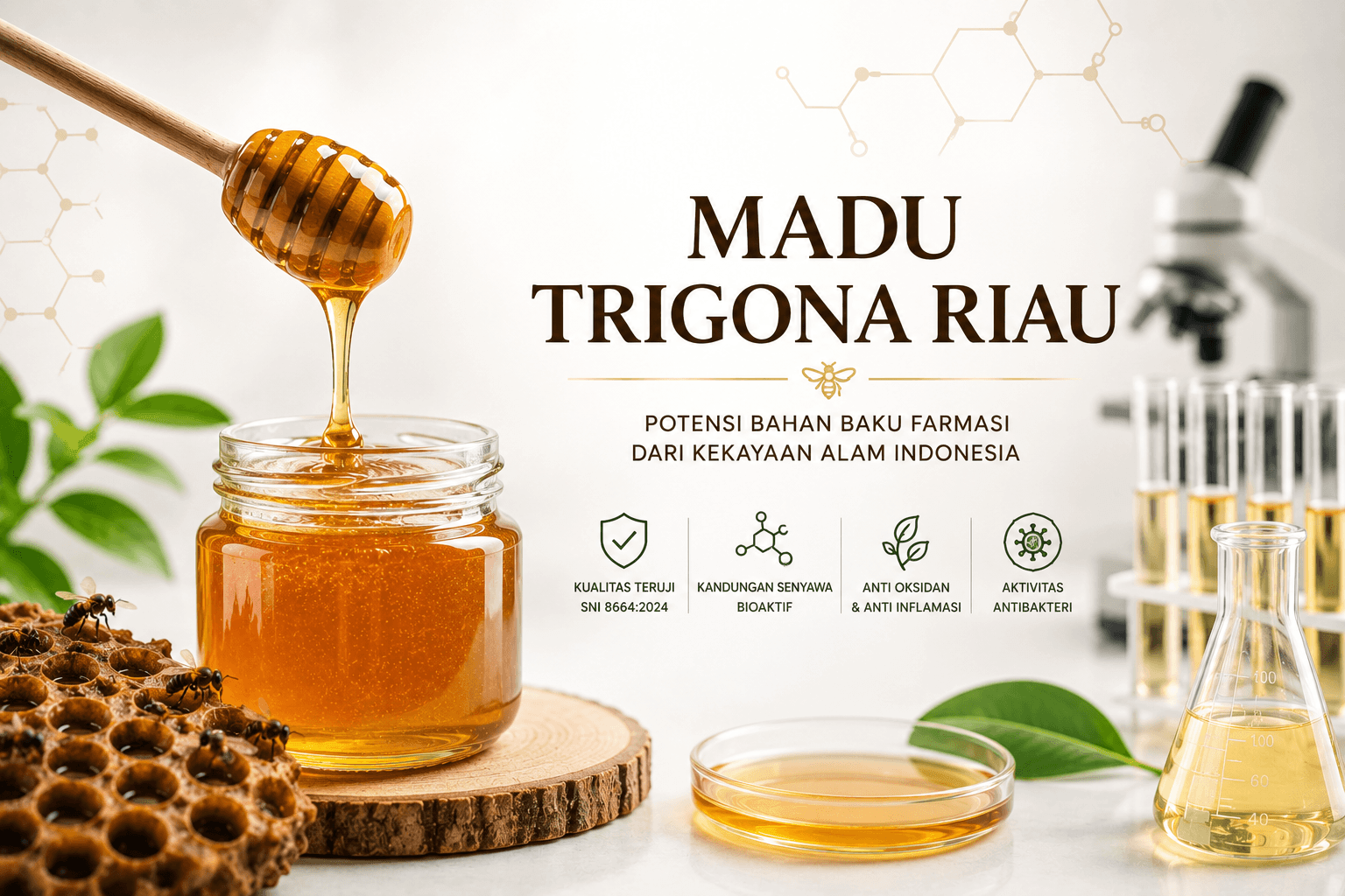 Gambar 3 - Khasiat Madu Trigona Riau