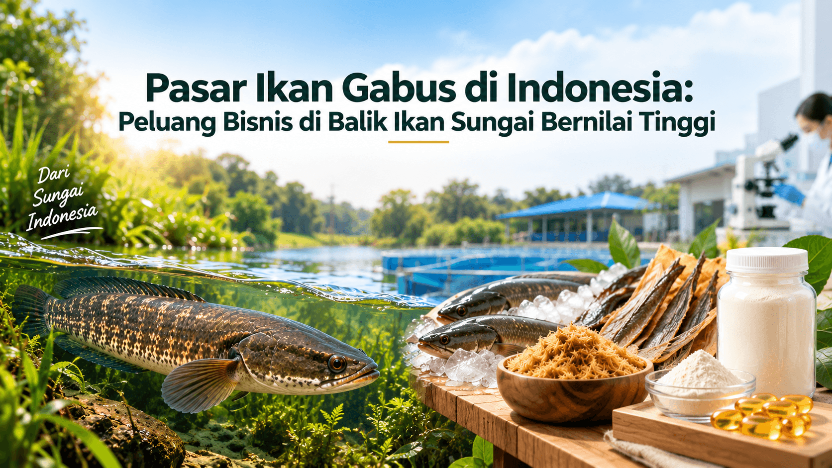 Pasar ikan gabus indonesia - Gambar 1