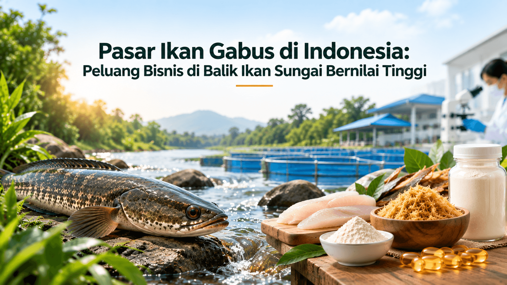 Pasar ikan gabus indonesia - Gambar 2